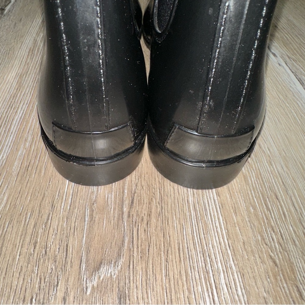 Sam Edelman Women's Waterproof Tinsley Rain Ankle Boots Glossy Rubber US 10M 40 - Picture 8 of 12